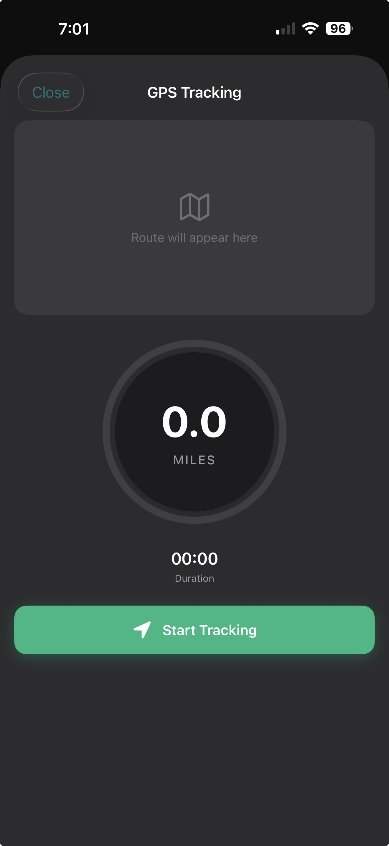GigLedger GPS trip tracking for delivery drivers